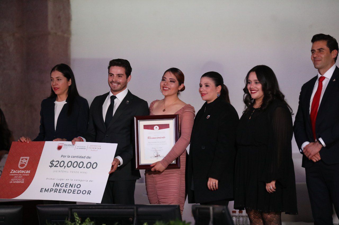 Gobierno de Zacatecas Premio Estatal de la Juventud 2022 a