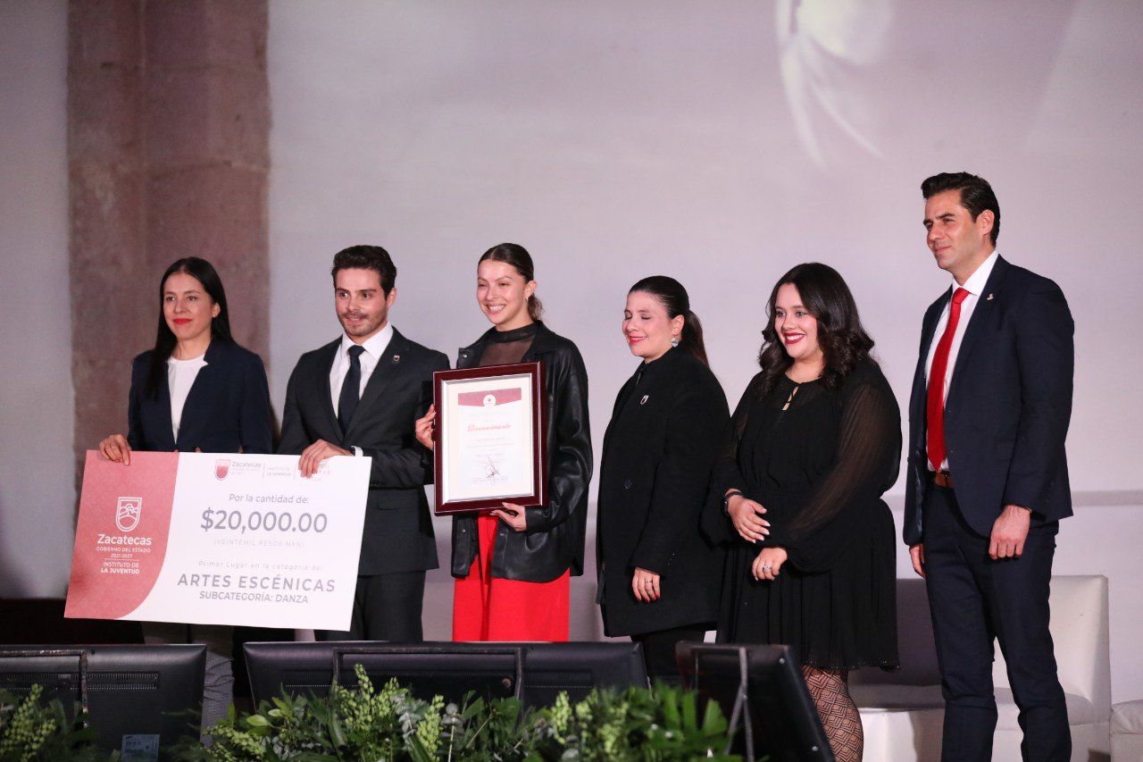 Gobierno de Zacatecas Premio Estatal de la Juventud 2022 a