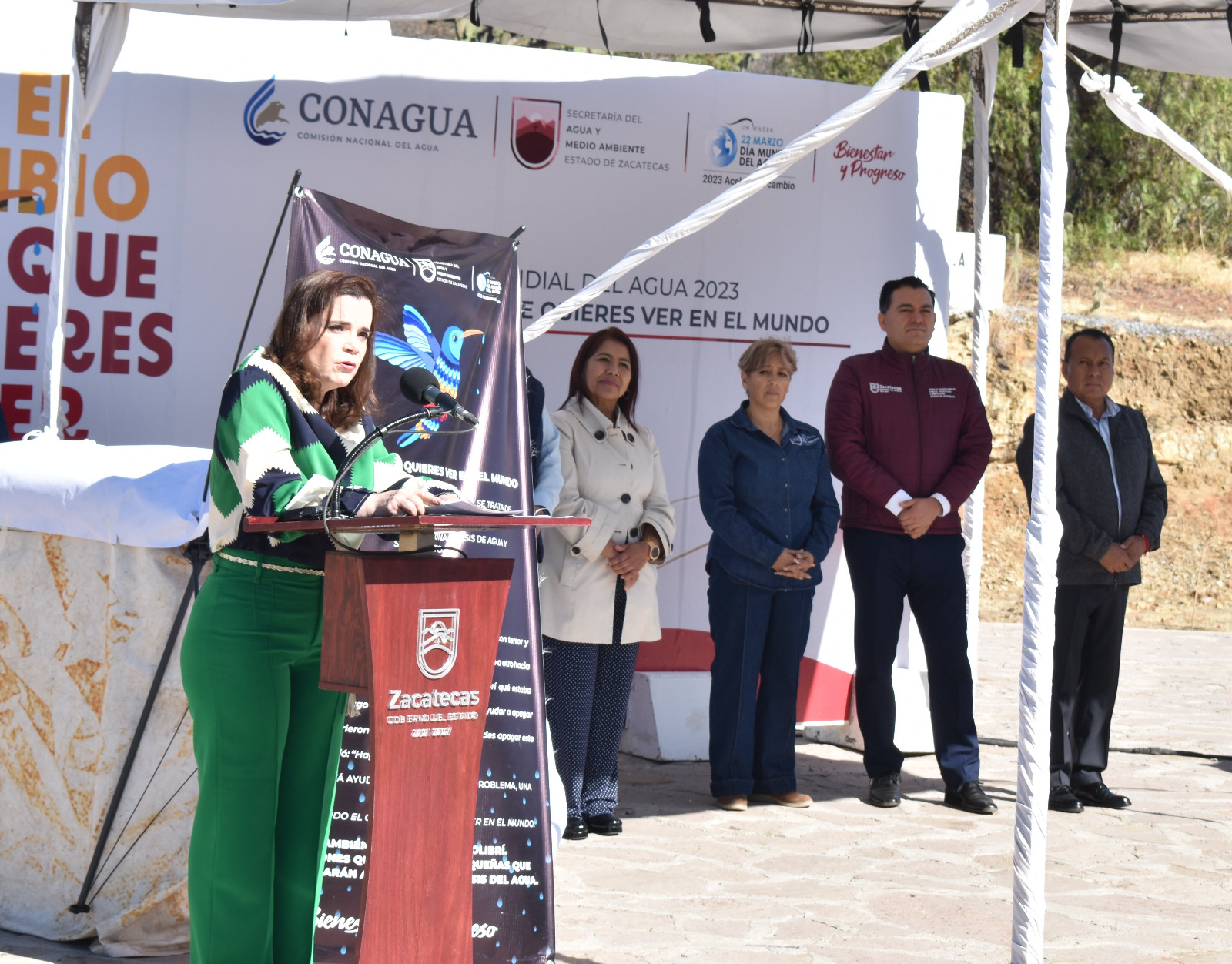 Bajo El Lema “sé El Cambio” Conmemora Gobierno De Zacatecas Día Mundial Del Agua Gobierno Del 0625