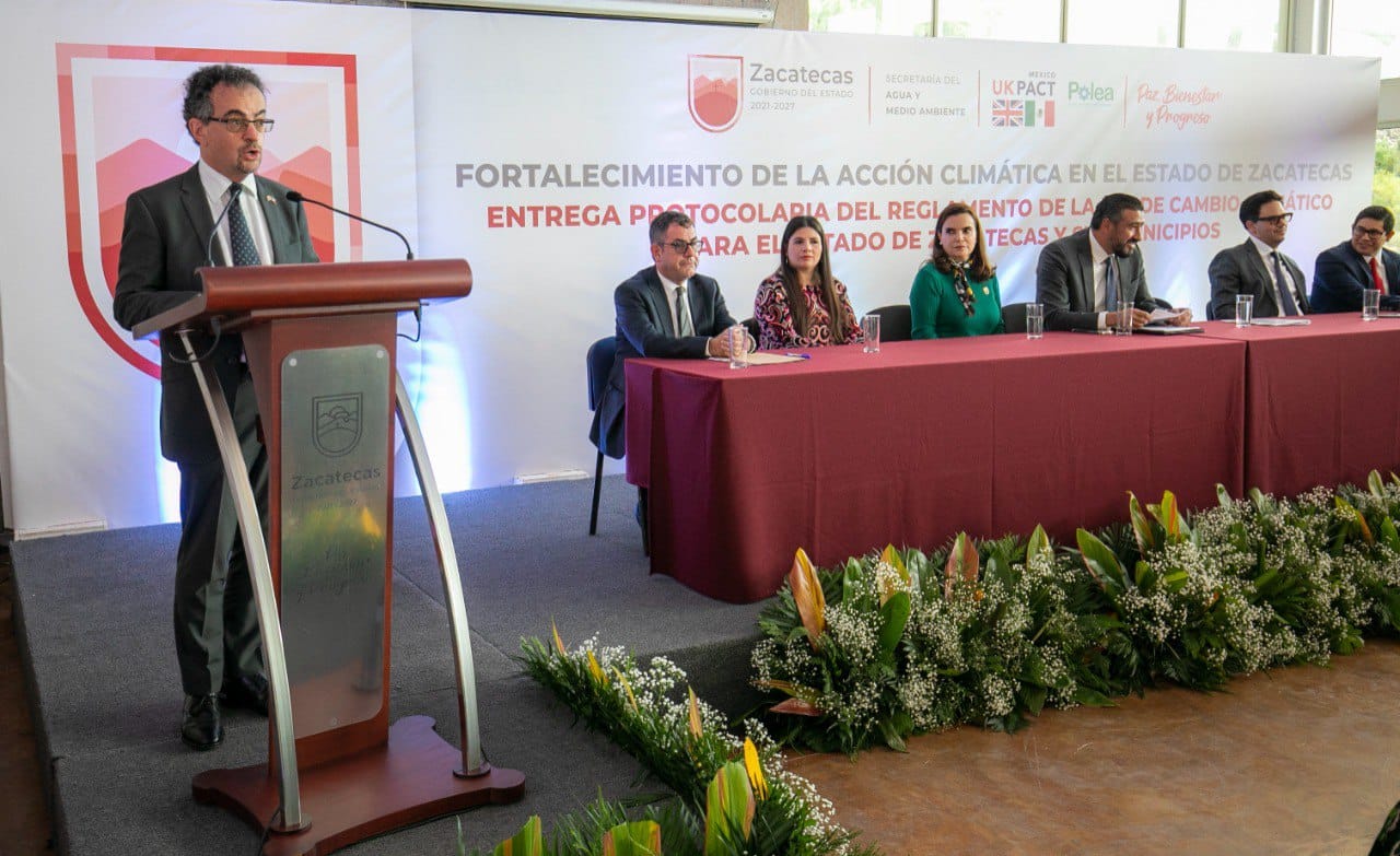 British Ambassador to Mexico highlights Governor David Monreal’s leadership on environmental issues – Zacatecas State Government